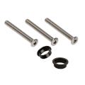 Bev.Set VHB 3 schr.m6 RVS + 2 nylon ringen