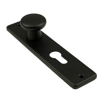 Knopschild 180-41 RH PC Zwart