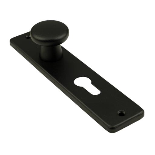 Knopschild 180-41 RH PC Zwart